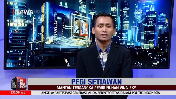 Pegi Setiawan Mendadak jadi Pembaca Berita Usai Bebas