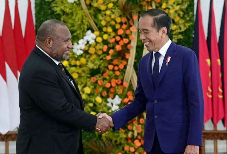 Jokowi Bertemu PM Papua Nugini Bahas Kesepakatan Kerja Sama Bilateral