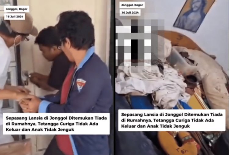 Sepasang Lansia Ditemukan Membusuk di Jonggol, Diduga Gegara Tak Pernah Dijenguk Anak