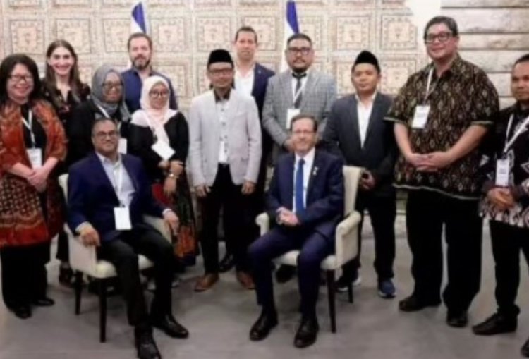 5 Pemuda NU Temui Presiden Israel Isaac Herzog, PBNU Minta Penjelasan