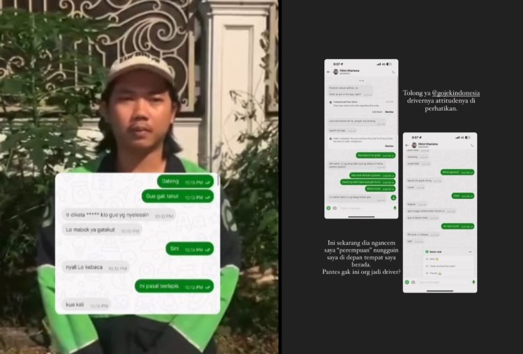 Ojek Online yang Ancam Awkarin Kini Berakhir Dipecat