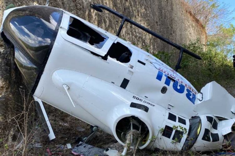 Helikopter Jatuh di Tebing Suluban Bali, Dikabarkan Bawa 5 Penumpang