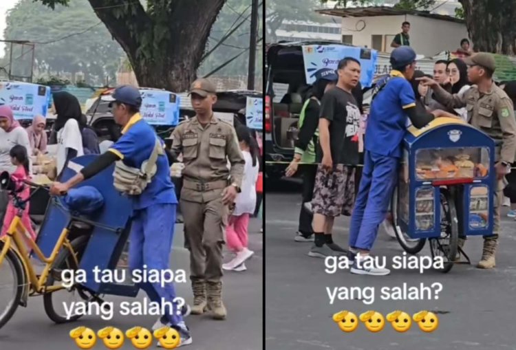 Satpol PP Medan Buka Suara Usai Mengusir Pedagang Roti Saat CFD