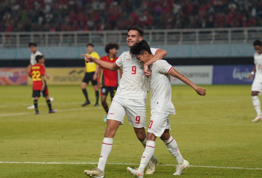 Timnas Indonesia Pastikan Tempat di Semifinal Usai Bantai Timor Leste 6-2 di Piala AFF U-19