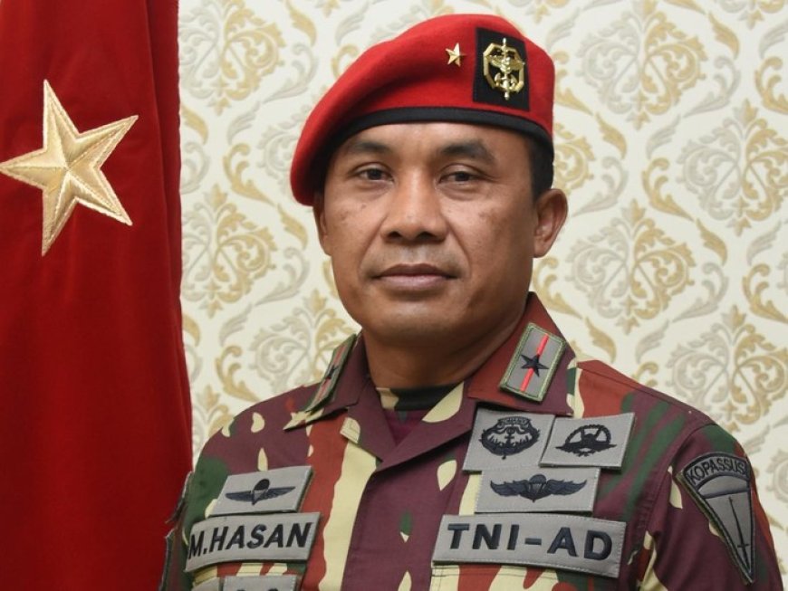 Mayjen Mohamad Hasan Dilantik jadi Pangkostrad