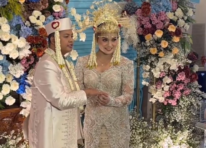 Sah! Dustin Tiffani dan Ditha Rizky Amalia Akhirnya Resmi Menikah