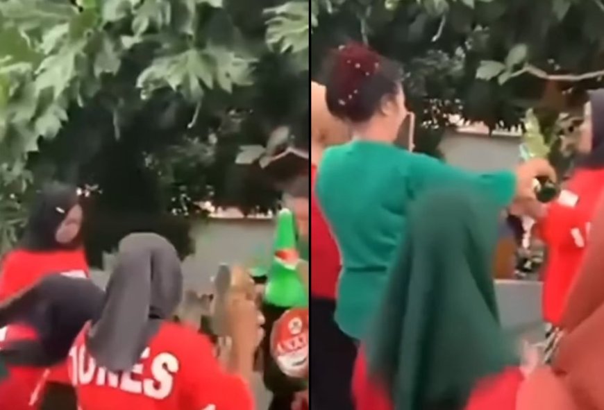 Viral Video Emak-emak di Sulsel Diduga Tenggak Miras Saat Pesta Pernikahan Depan Anak