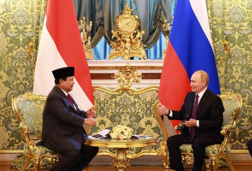 Prabowo Temui Putin di Kremlin, Akan Perkuat Hubungan RI-Rusia Kedepannya