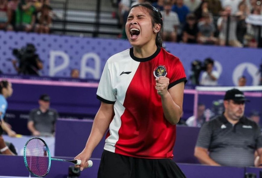 Gregoria Mariska Raih Medali Pertama Indonesia di Olimpiade Paris 2024