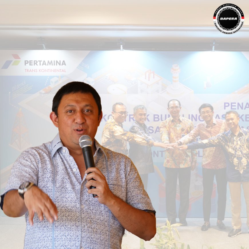 Fahd A Rafiq Mendukung Pertamina Trans Kontinental Gandeng Pertamina Lubricants, Perkuat Industri Kepelabuhan Terdepan di Dunia