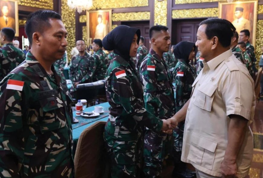 40 Nakes TNI Bakal Diberangkatkan ke Gaza Atas Arahan dari Prabowo Subianto