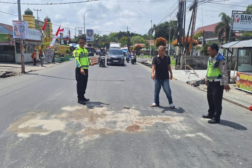 Positif Narkoba, Pengendara Mobil  Diduga Tabrak 4 Pemotor di Pekanbaru, 1 Driver Ojol Tewas