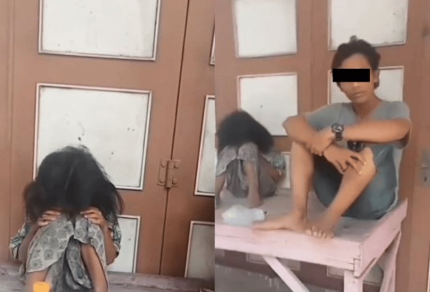 Viral! Anak Kecil Ngelem di Dekat Abangnya