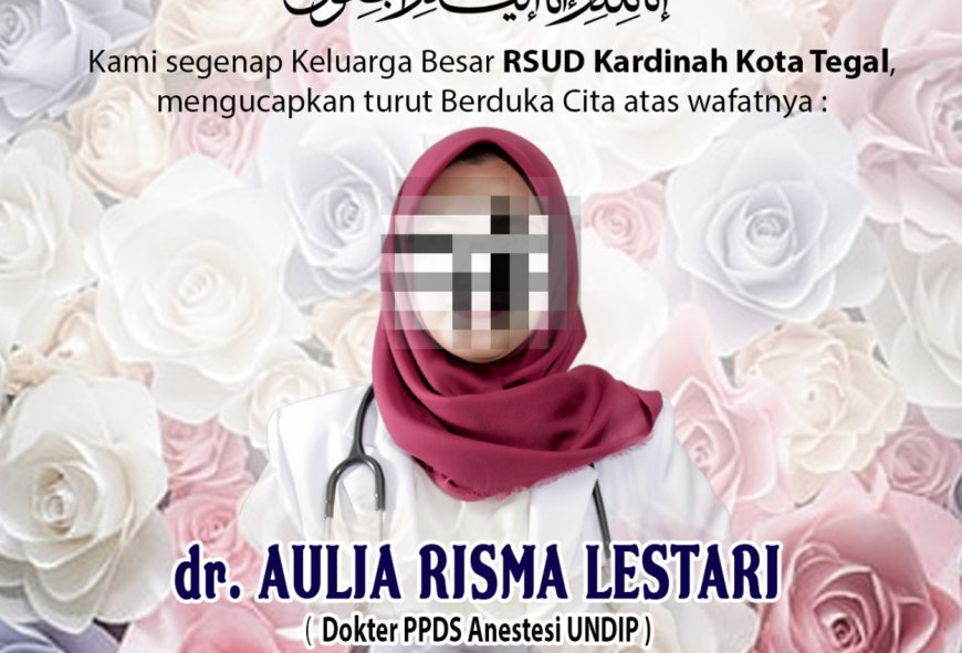 Mahasiswi Kedokteran PPDS Undip Bunuh Diri dengan Obat Bius Diduga Jadi Korban Bullying