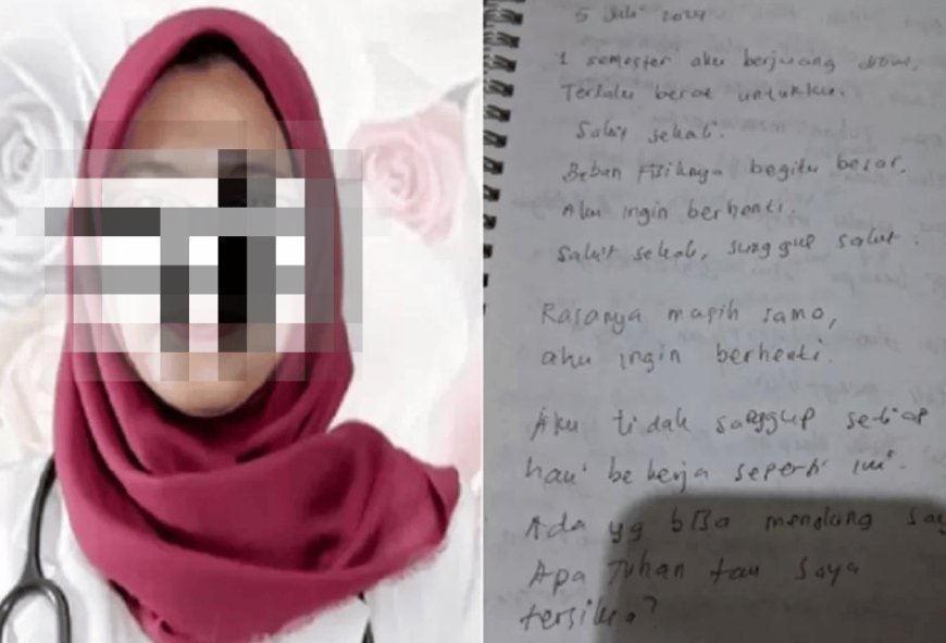 Isi Curhatan Mahasiswi Undip yang Bunuh Diri Diduga Korban Bullying: Sakit Sekali