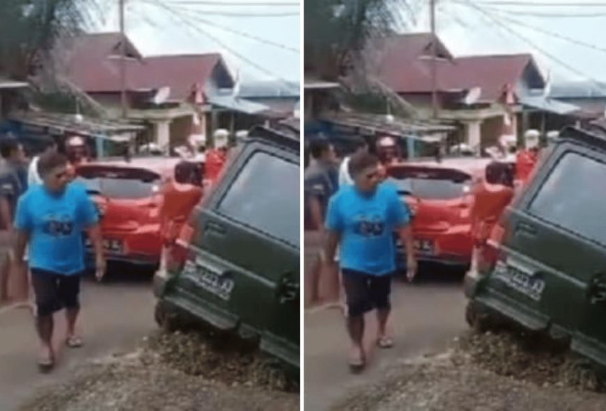 Mobil Kepsek Tabrak Siswa SD yang Lagi Gerak Jalan, 1 Dikabarkan Tewas, 4 Orang Luka-luka