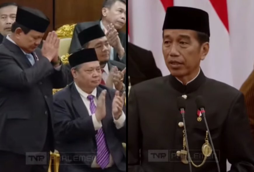 Jokowi Beri Pesan untuk Presiden Terpilih dan Rakyat Indonesia dalam Pidato Kenegaraan Terakhirnya di Sidang Tahunan MPR