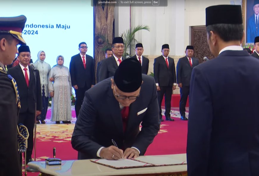 Presiden Jokowi Reshuffle Kabinet Hari ini, Ganti Menkumham Hingga Lantik Bahlil dan Rosan