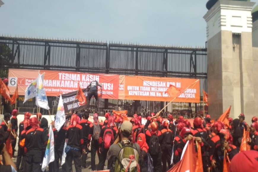 Hari Ini Partai Buruh Tunda Aksi Demo di Depan KPU dan DPR