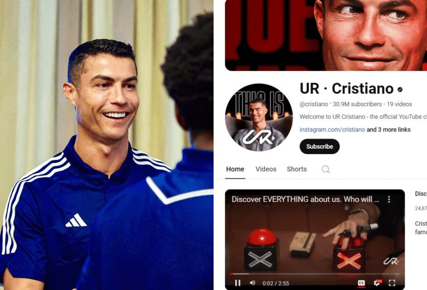 Hanya Butuh 24 Jam, Cristiano Ronaldo Borong Semua Penghargaan YouTube