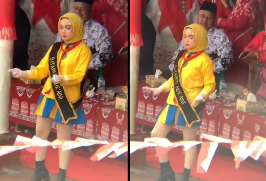 Viral Video Mayoret Pargoy Kenakan Hijab tapi Pakai Rok Mini, Netizen: Otaknya Di Mana?