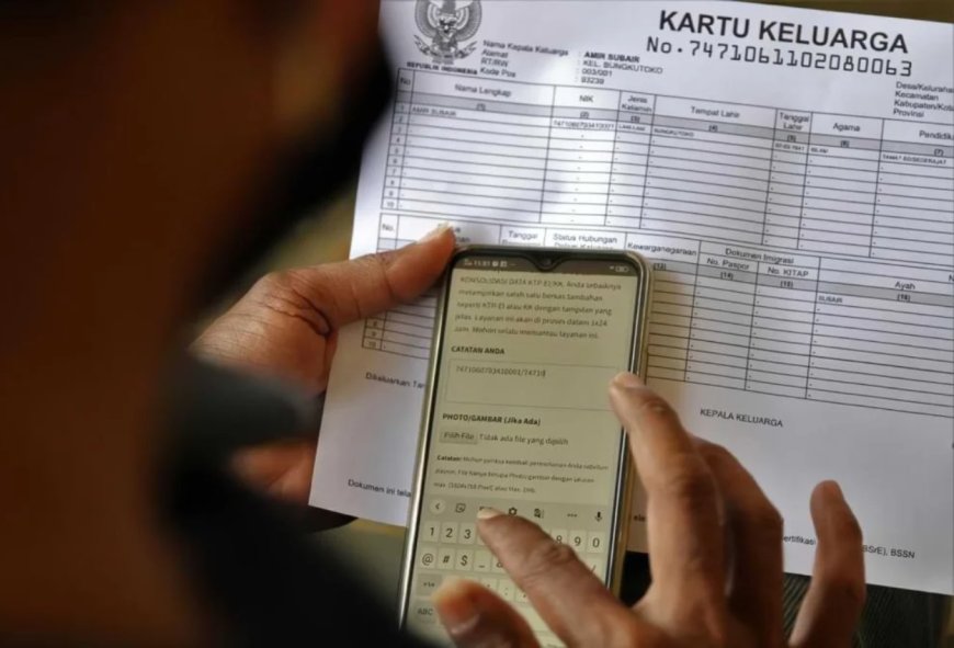 Panduan Cara Mengubah Data dan Mencetak Kartu Keluarga Secara Online