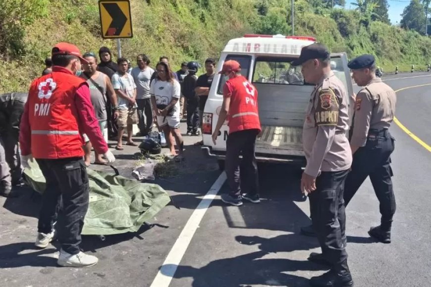 Viral! Turis Australia Tewas Usai Kebut-kebutan di Jalan Singaraja Bali