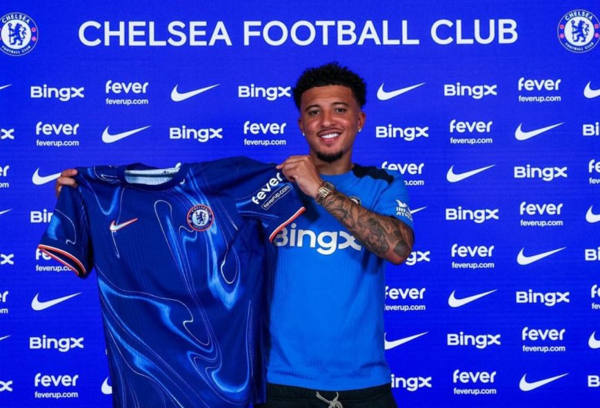 Tinggalkan MU, Jadon Sancho Gabung Chelsea