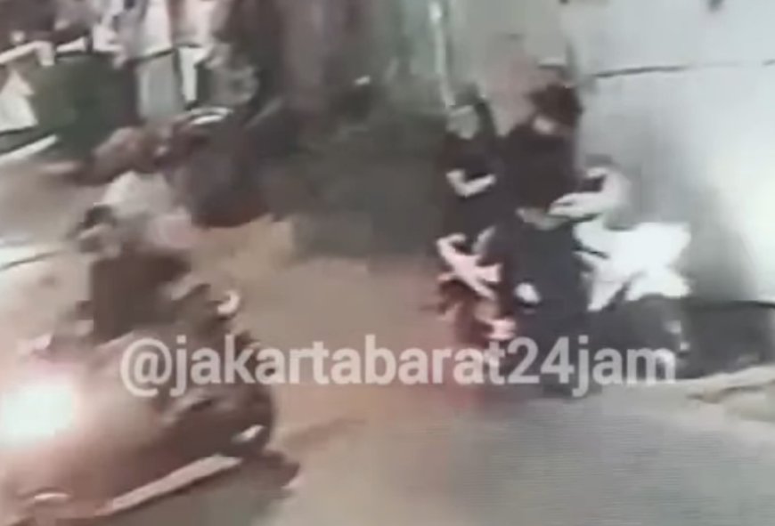 Polisi Tangkap Pelaku Penyiram Air Keras pada Pasangan yang sedang Goncengan Naik Motor