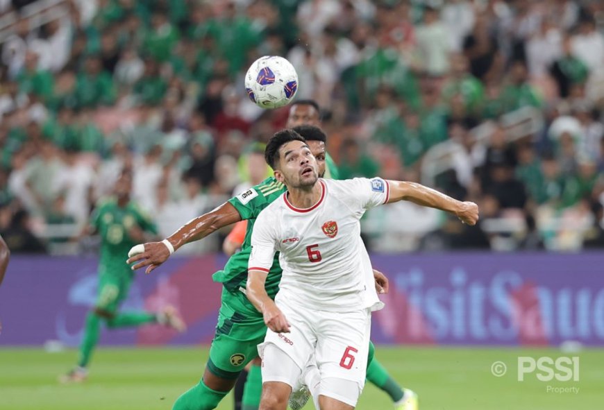 Timnas Indonesia Tahan Imbang Arab Saudi dengan Skor 1-1 di Kualifikasi Piala Dunia 2026