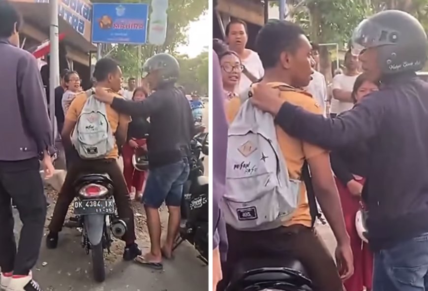 Mabuk, Pelajar Berusaha Lari dan Tantang Warga Usai Tabrak 2 Pengendara Motor