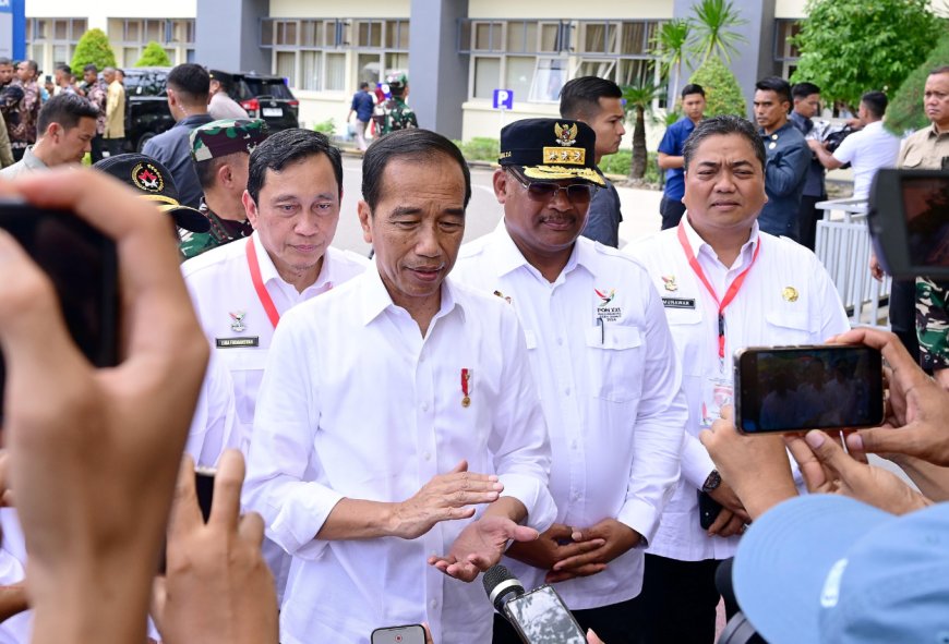 Presiden Jokowi Tinjau Manajemen dan Kualitas Pelayanan Kesehatan di RSUD Dr Zainoel Abidin