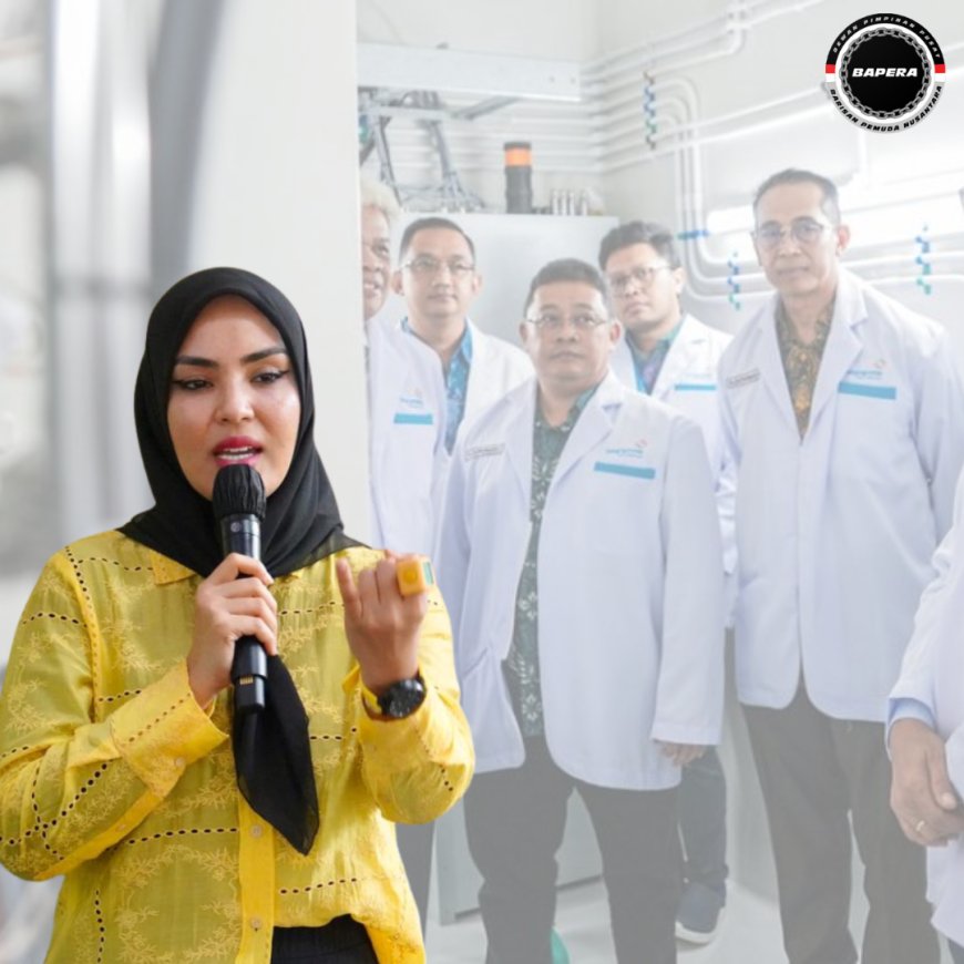 Ranny Fahd A Rafiq Apresiasi PT Biofarma Berhasil Memproduksi Radiofarmaka