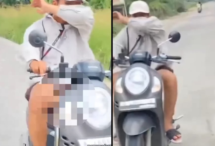 Geger! Pemotor di Serang Pamer Alat Kelamin hingga Onani di Atas Motor