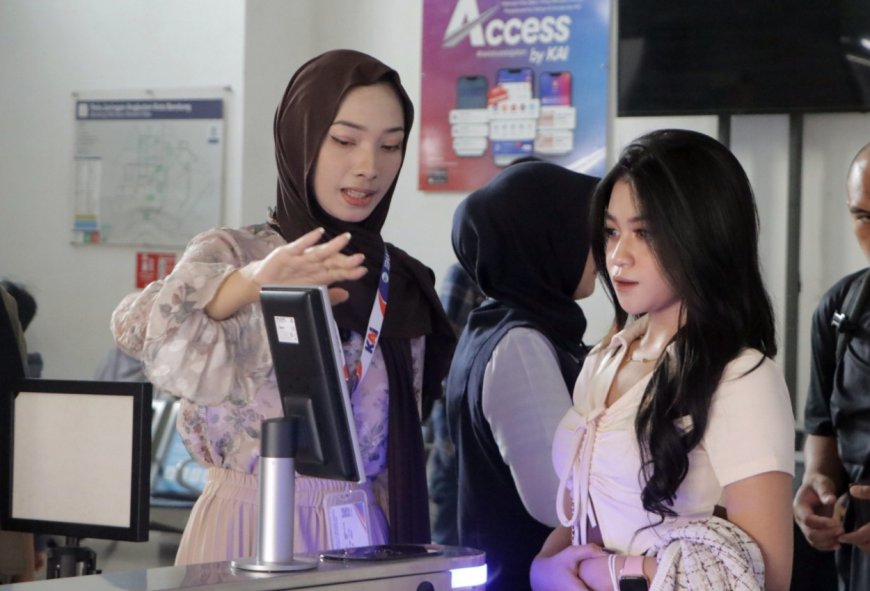 Daftar Stasiun KA yang Miliki Fasilitas "Face Recognition Boarding Gate"