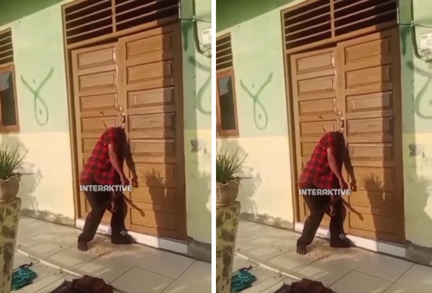 Viral! Pria Diduga Maling Tewas Terjepit Pintu di Kalteng Saat Mau Melancarkan Aksinya