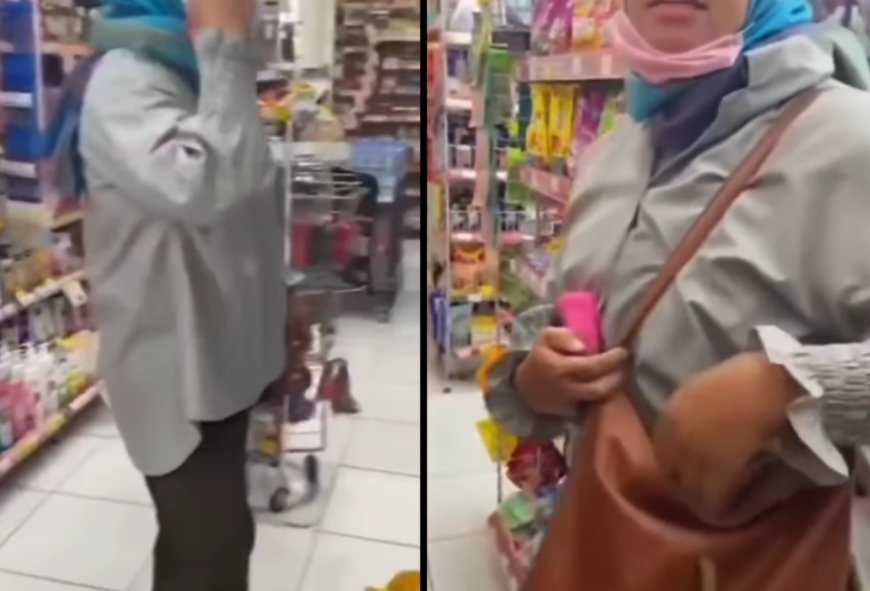 Viral Video, Pegawai Minimarket Terlihat Sabar Interogasi Pembeli yang Ketahuan Mencuri