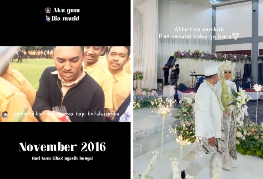 Viral! Guru BK Menikah dengan Eks Muridnya: Takdir Tak Akan Ke Mana