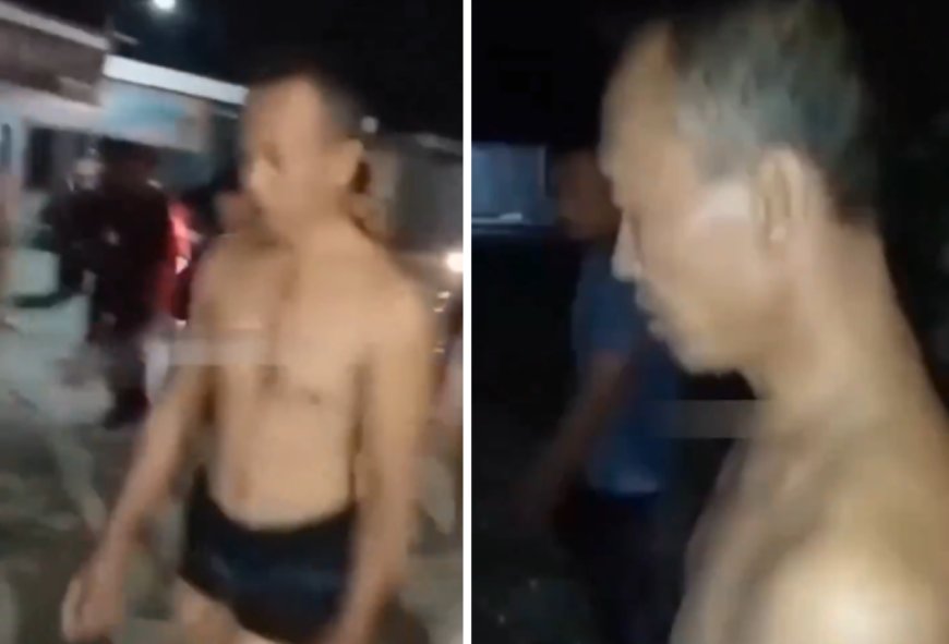 Guru Ngaji di Sragen Diarak Tanpa Pakai Baju oleh Warga Usai Diduga Cabuli Anak di Bawah Umur