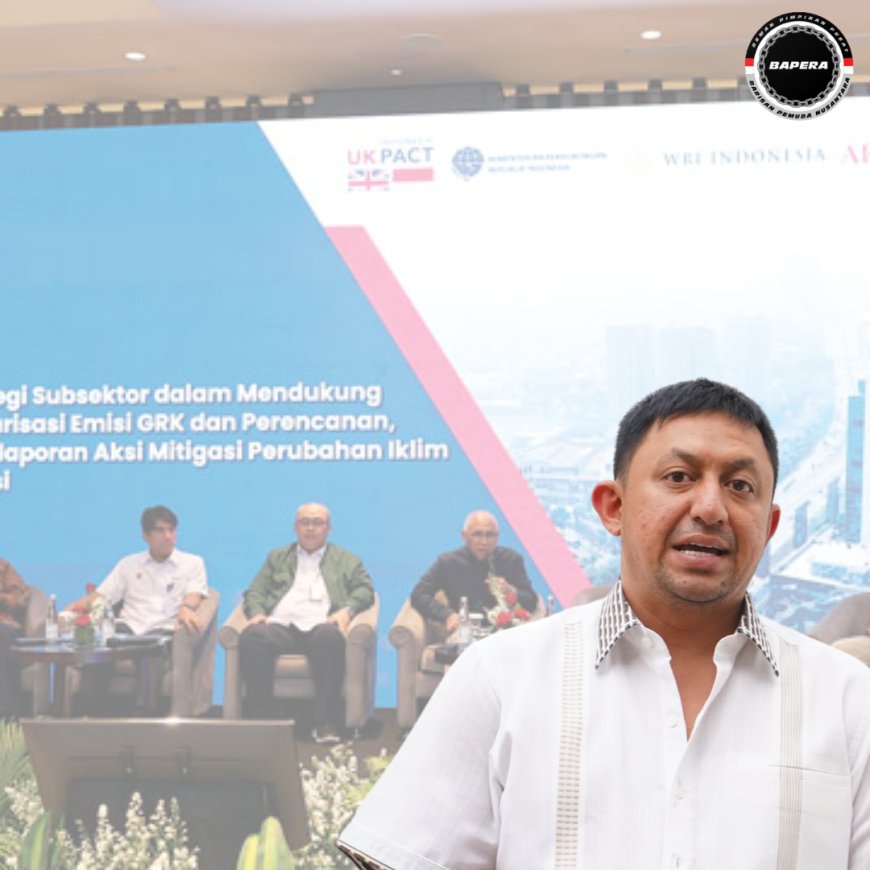 Fahd A Rafiq Mendukung Kemenhub Dorong Capaian Target Iklim Nasional dan Kemajuan Transportasi Indonesia