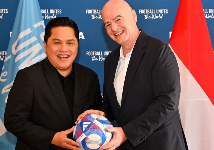 Erick Thohir Rencanakan Presiden FIFA untuk Datang ke Indonesia pada Oktober 2024