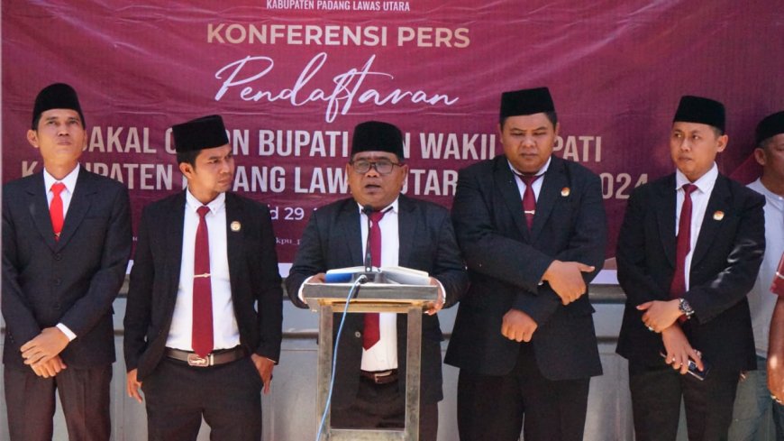 KPU Paluta Tetapkan Tiga Paslon Pada Pilkada 2024