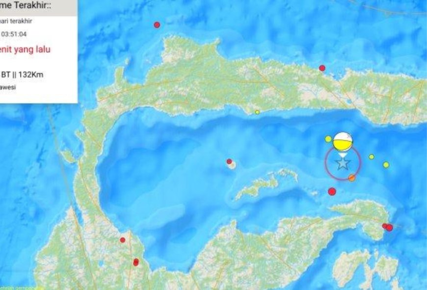 Bone Bolango Gorontalo Diguncang Gempa M 6,4