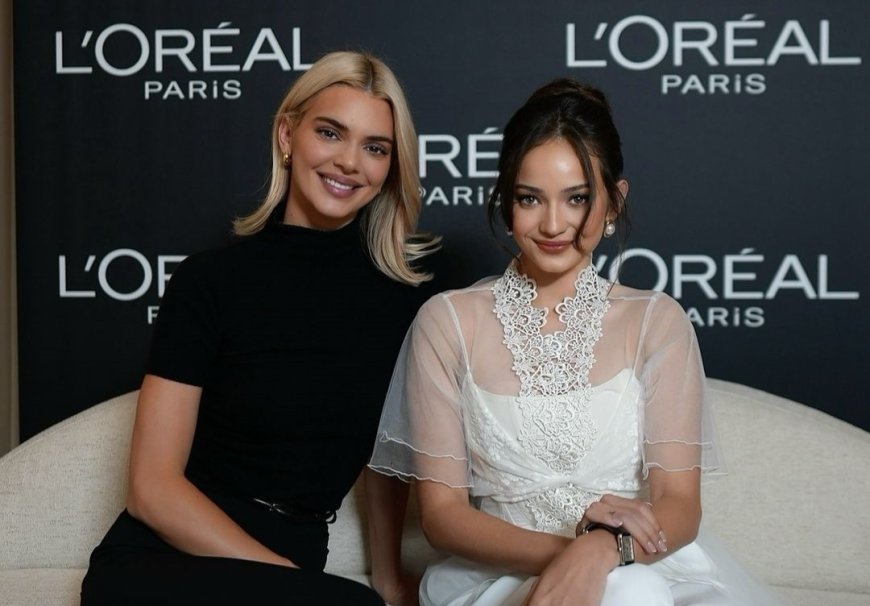 Enzy Storia dan Kendall Jenner Foto Bareng di Paris Fashion Week, Netizen: Gak Kebanting!