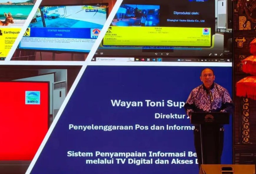 Sistem Beri Peringatan Soal Adanya Bencana yang Muncul di Layar TV Digital