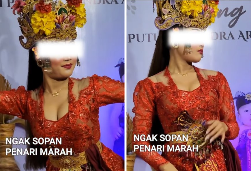 Penari Bali Dilecehkan Pria Tak Dikenal di Panggung, Senyumnya Langsung Hilang