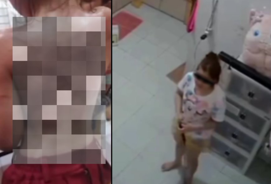 Sadis! Ibu di Medan Cambuk Anak Kandungnya Sendiri Gegara Stiker Hilang