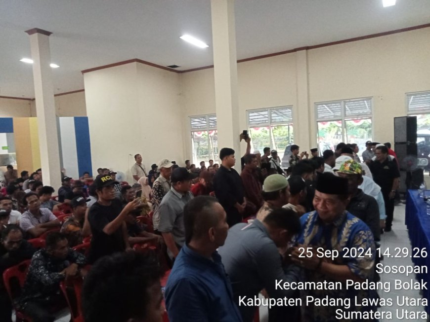 Pengukuhan Tim Pemenangan Dan Relawan Paslon Harapan Pilkada Serentak Paluta