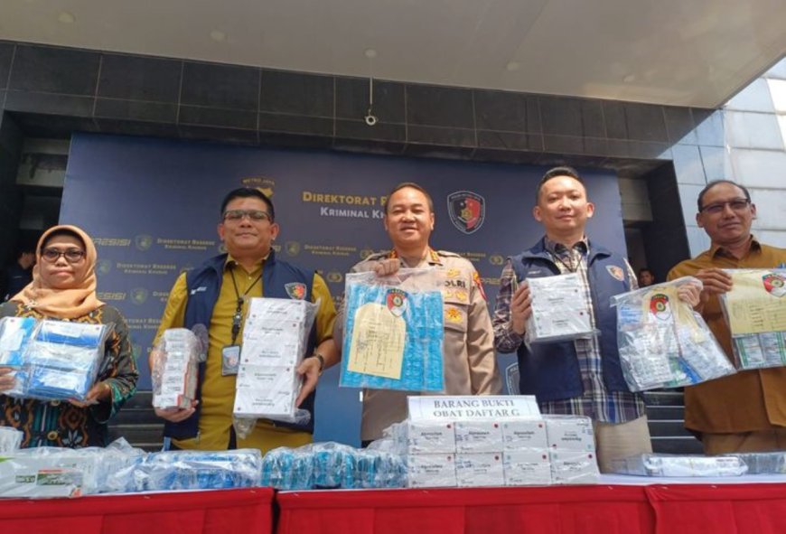 7 Pengedar dan Penjual Obat Keras Berbahaya di Jakpus Diamankan, 6.000 Butir Pil Disita