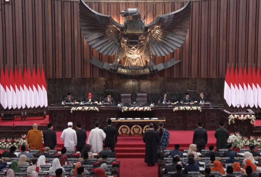 Sebanyak 580 Anggota DPR dan 152 Anggota DPD Periode 2024-2029 Resmi dilantik